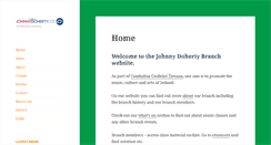 Desktop Screenshot of johnnydohertycce.co.uk